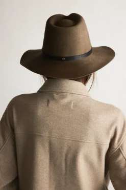 Olsen Wool Hat in Taupe