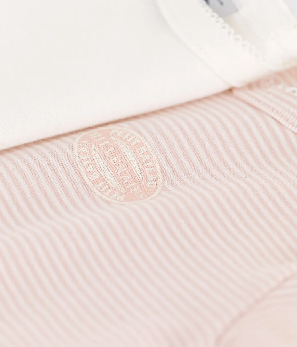 Onesie Set in Pink and White