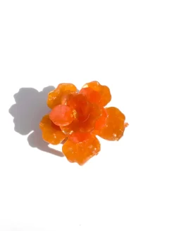 Origami Marigold Claw Clip