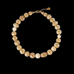 Palazzo Necklace in Gold