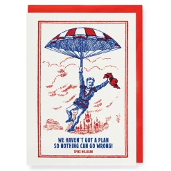 Parachute - Greeting Card