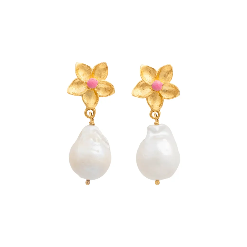 Pearl Bloom Earring