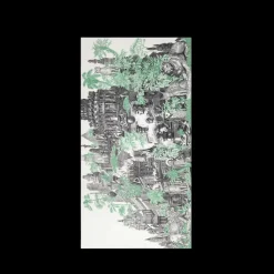 Piranesi Scarf in Green