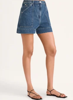 Pollock Blue Shorts in Denim