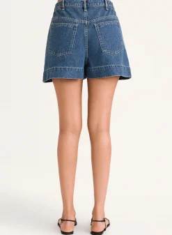 Pollock Blue Shorts in Denim