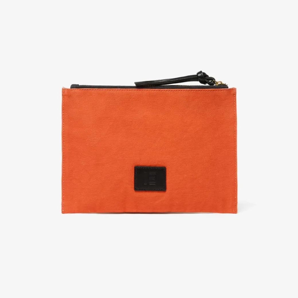 Rollercoaster Embroided Pouch in Pastel