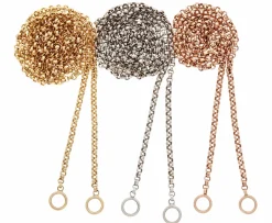 Rolo Chain in Rose Gold