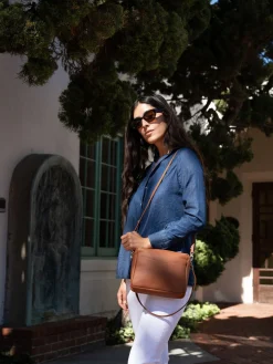 Rome Crossbody Bag in Maple