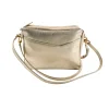 Rome Crossbody in Champagne Metallic
