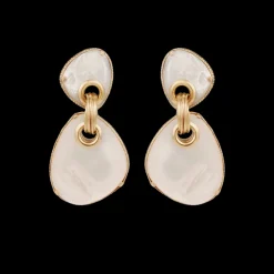 Silia Earring in Mother of Pearl