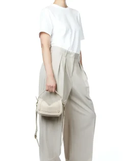 Small Pepito Handbag in Ecru Griane