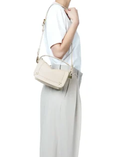 Small Pepito Handbag in Ecru Griane