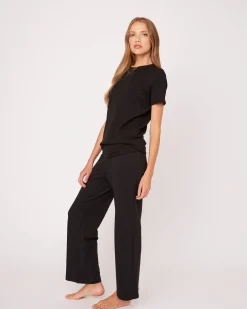 St. Tropez Short Sleeve in Black