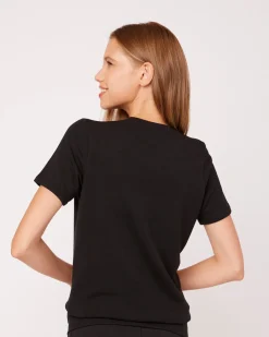 St. Tropez Short Sleeve in Black