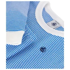 Striped PJs in Blue and White