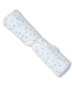 Superstar Burp Cloth in Light Blue