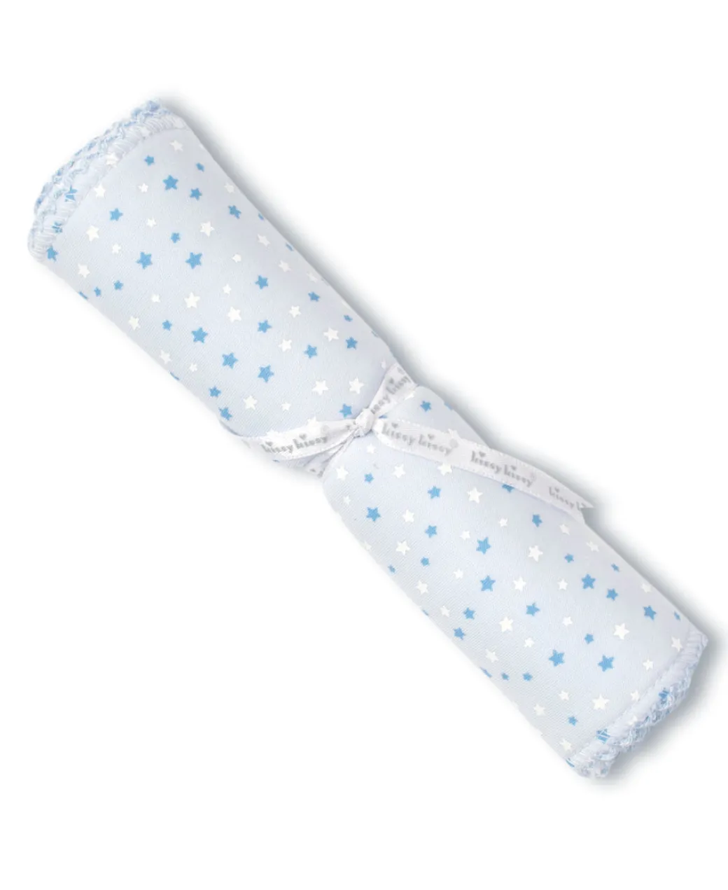 Superstar Burp Cloth in Light Blue