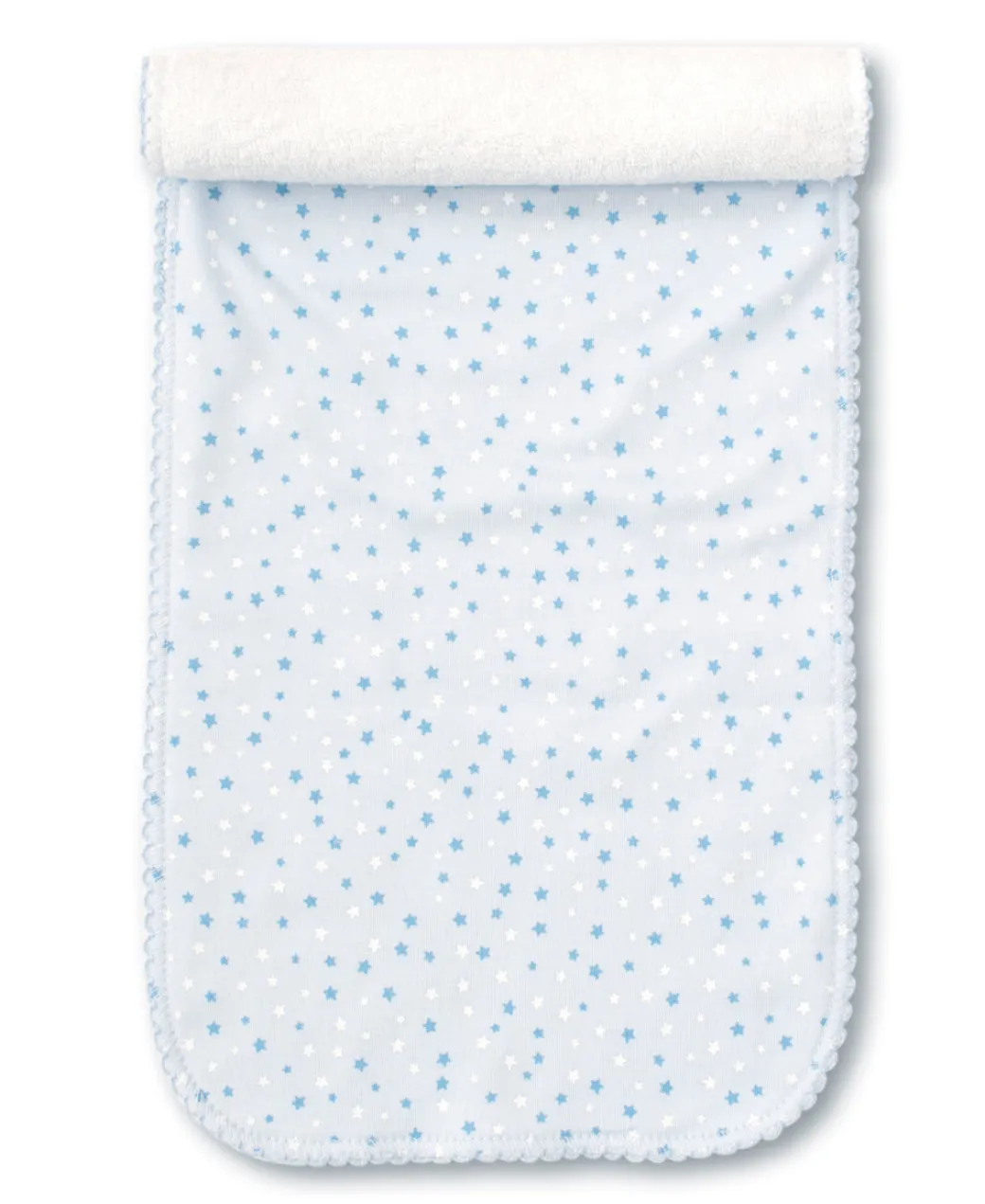 Superstar Burp Cloth in Light Blue