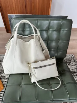 Sydney Crossbody Bag in Milk