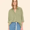 Sydney Shirt in Dark Seagrass