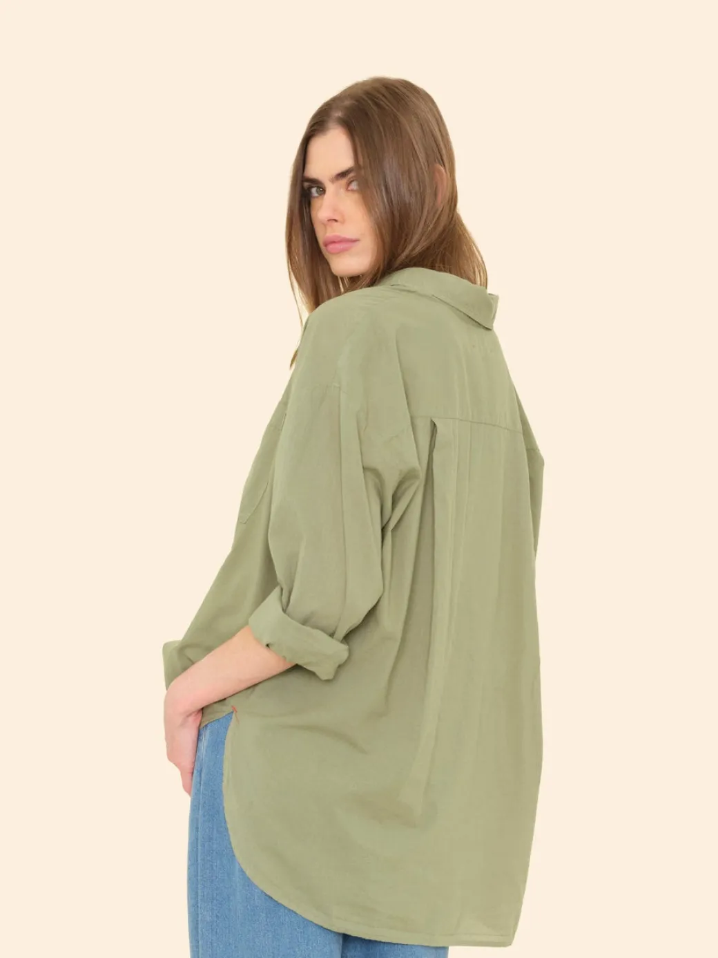 Sydney Shirt in Dark Seagrass