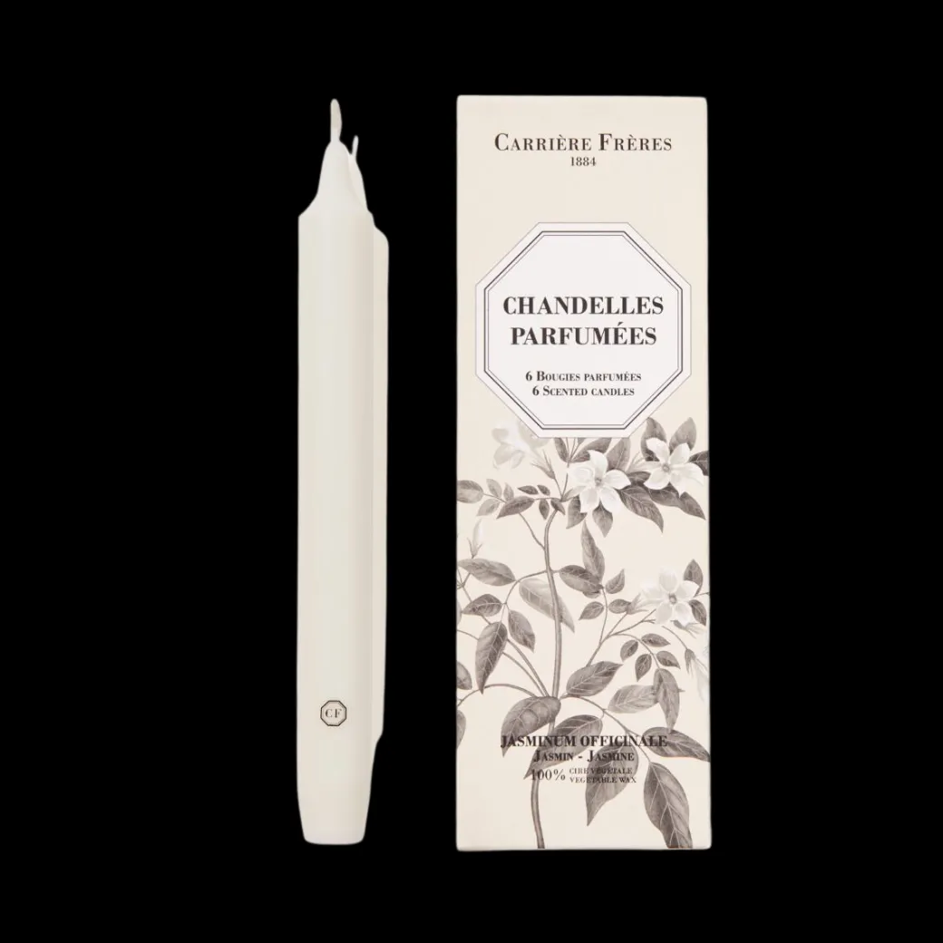 Taper Candle Set in Jasmine