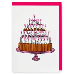 The Birthday Cake - Greeting Card