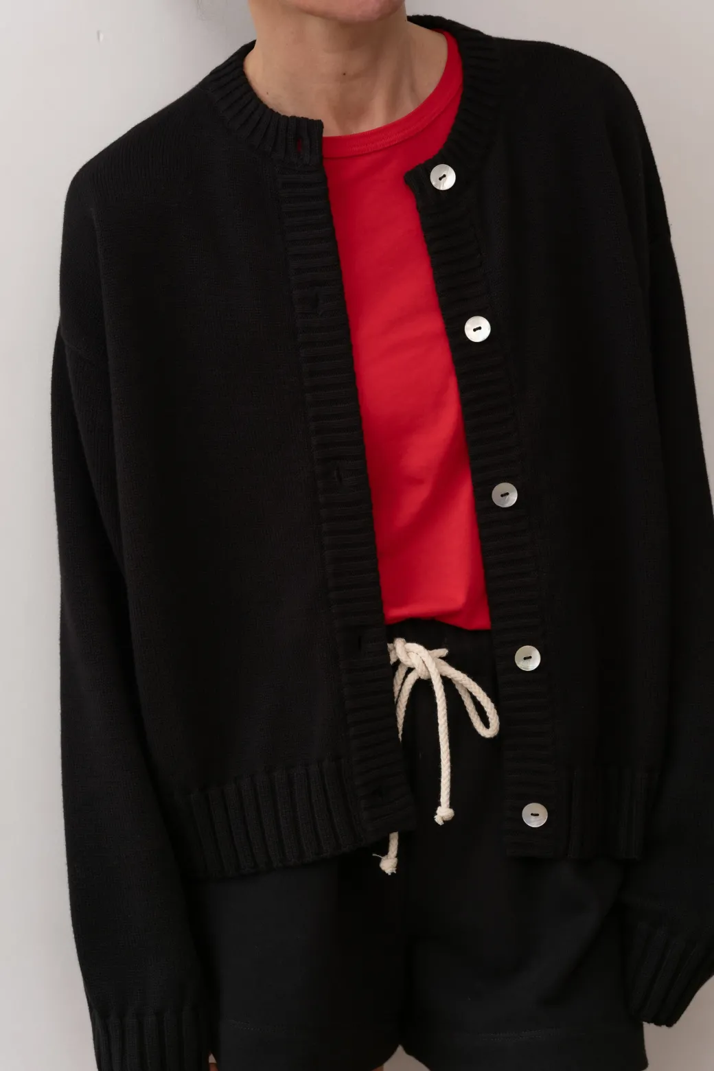 The Cotton Knit Cardigan