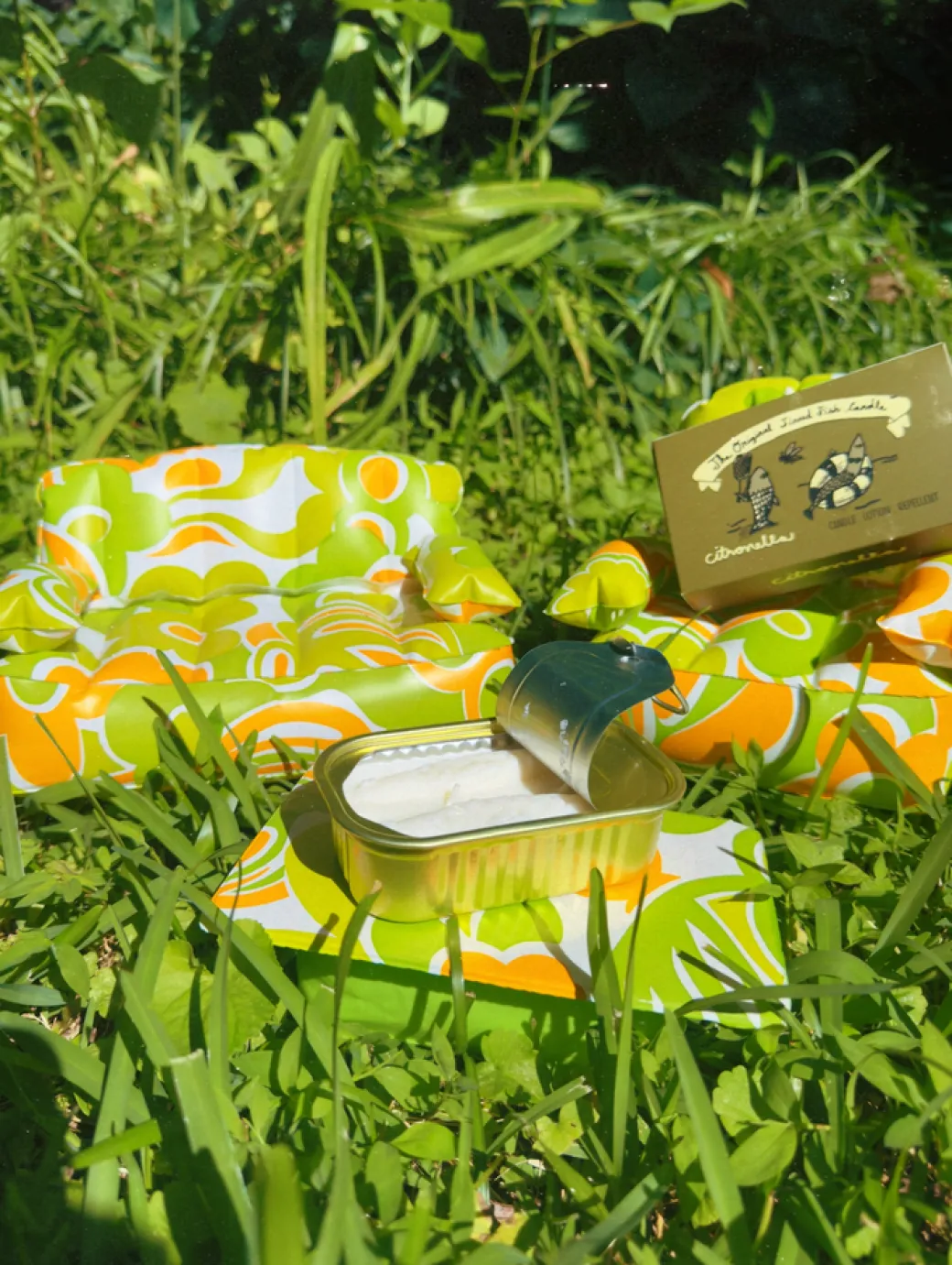 Tinned Fish Candle in Citronella