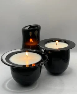 Tobacco Ring Candle/Vase