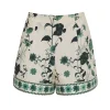 Trish Shorts in Egret Green