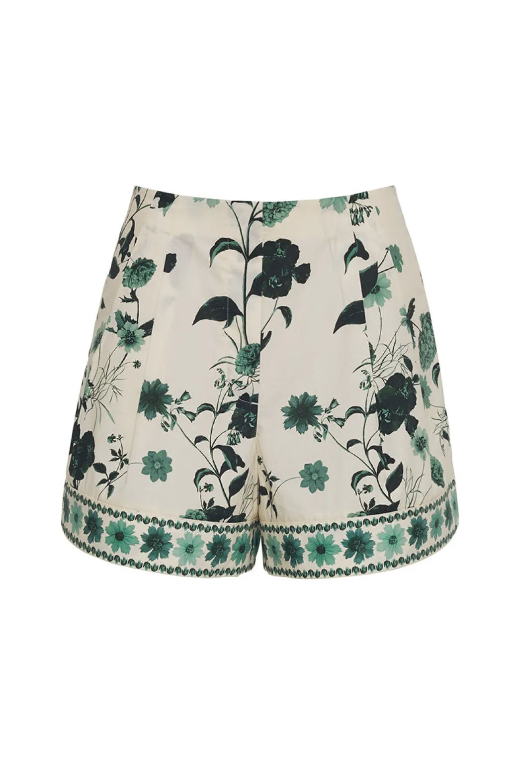 Trish Shorts in Egret Green