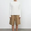 Twill Bermuda Short in Fatigue