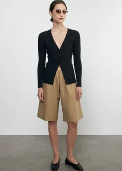 Twill Bermuda Short in Fatigue