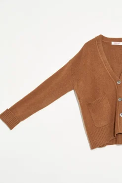 Two Pocket Cardigan in Vicuna