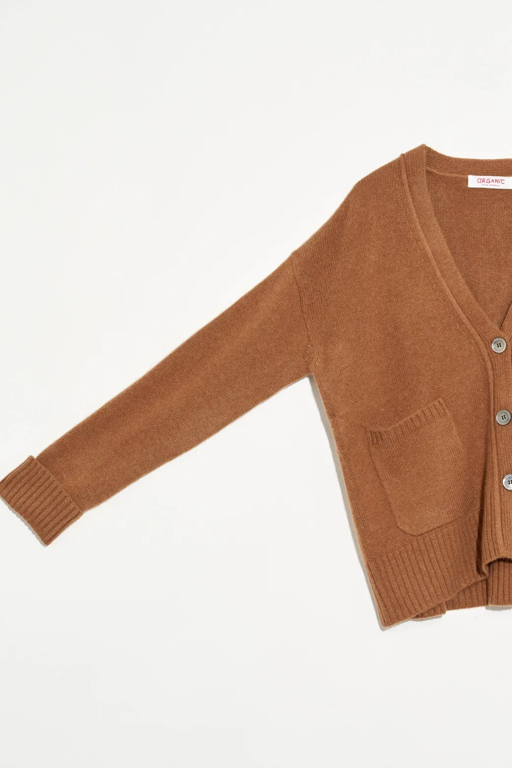 Two Pocket Cardigan in Vicuna