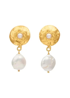 Venus Diane Earring in Pearl