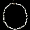 Willa Necklace in White Pearl Mix